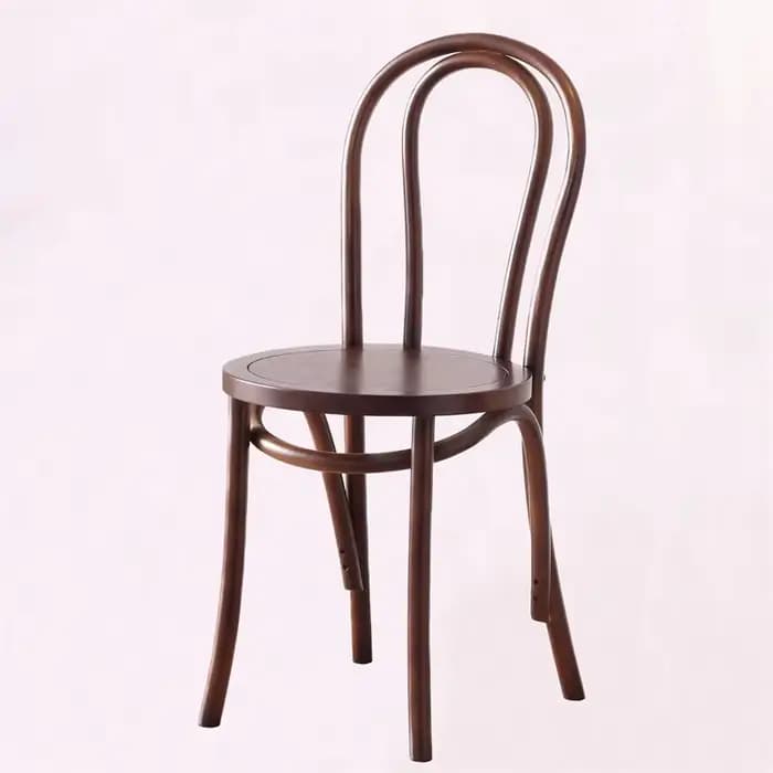 Chaise de salle à manger Vintage en bois d'acacia, dossier en rotin tissé, Style rétro, ensemble de 