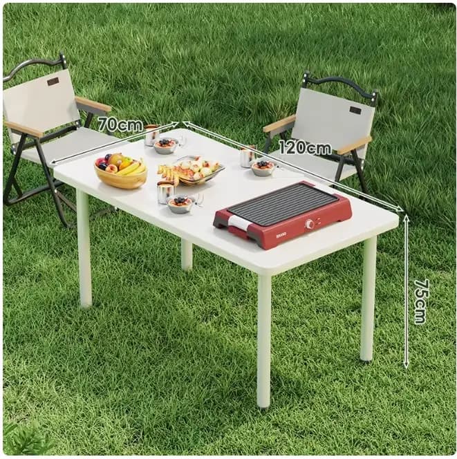 Table d'extérieur pliable et ultralégère, Portable, pour randonnée naturelle, mobilier de Camping, 2