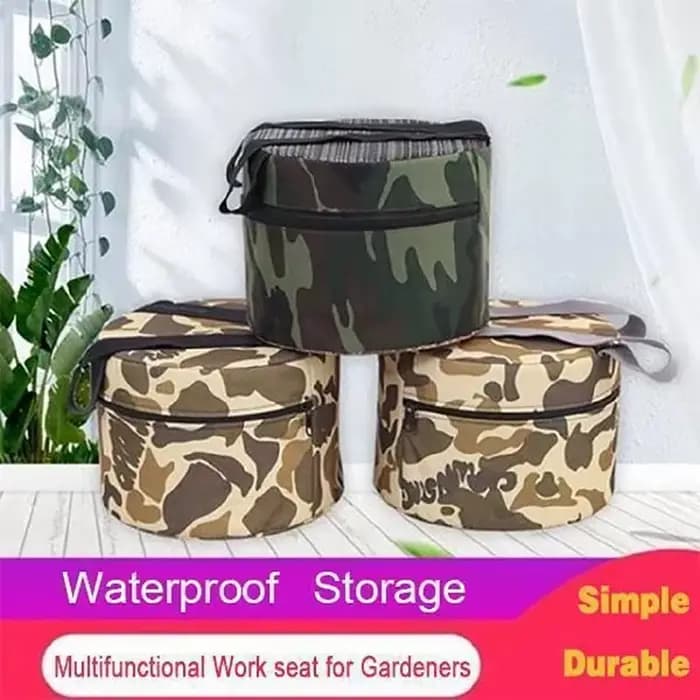 Tabouret de jardinage ultra-léger portable, chaise de pêche d'extérieur, sac de camping, sac à dos i