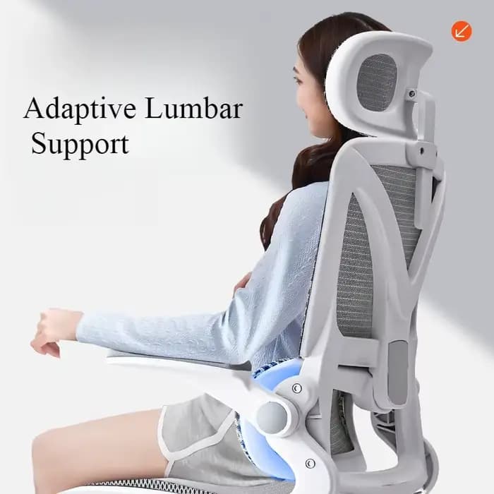 Chaise De jeu ergonomique Support lombaire 3D course pivotant réglable maille respirante haute densi