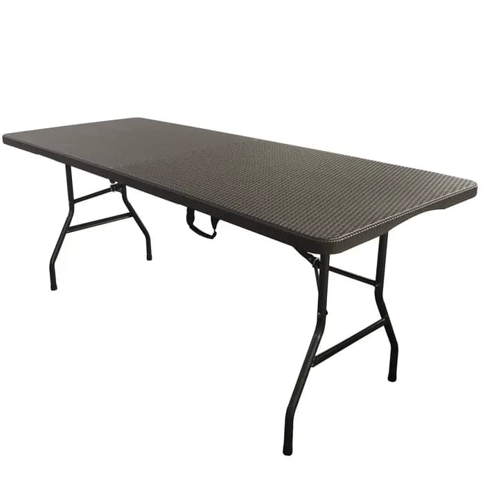 Table pliante en plastique LU de 1,8 mètre, personnalisable