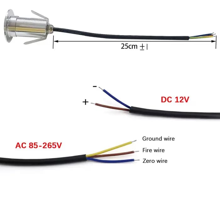 10 pièces LED lumière souterraine 5W 3W COB lampadaire extérieur sol Spot paysage jardin carré chemi
