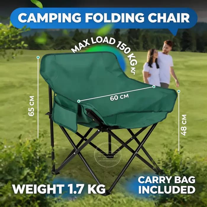 Chaise pliante d'extérieur avec support pour les jambes pour la relaxation, chaise longue de camping
