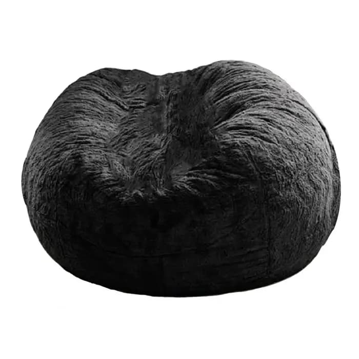 Pas de peluche gris pouf chaise géante pouf Pouf canapé-lit bouffée Futon chambre siège Tatami Relax