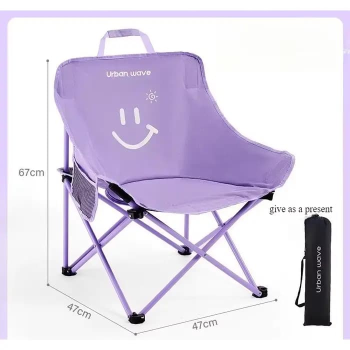 Chaise Moon, chaise pliante d'extérieur, chaise de camping portable, tabouret de pêche, chaises de p