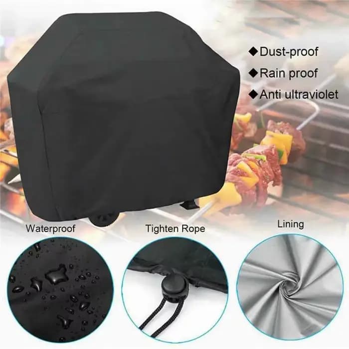 Outils d'extérieur couverture de gril de Barbecue imperméable robuste Patio extérieur Oxford Barbecu