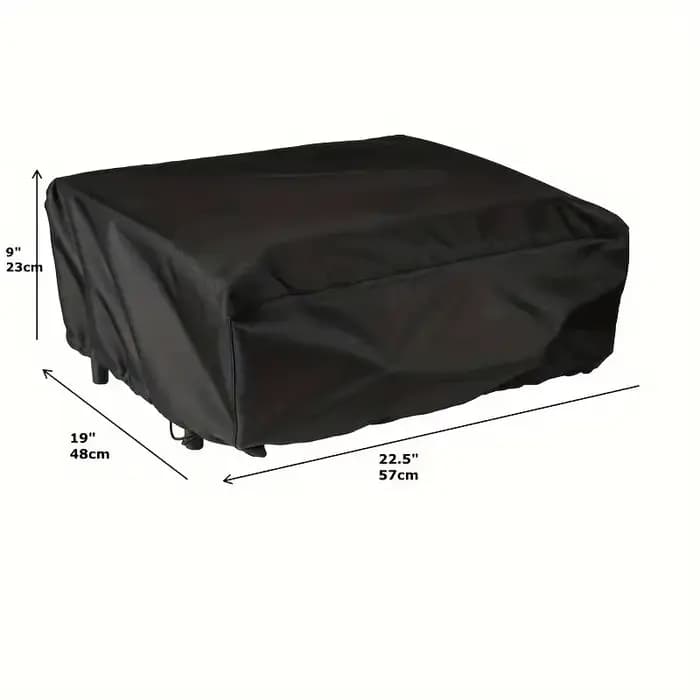 Housse de gril robuste, adaptée à la plaque chauffante de table Blackstone avec capot et plusieurs g
