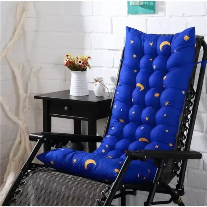 Coussin de chaise à bascule, coussin de chaise de jardin extérieur, antidérapant, à dossier haut, po