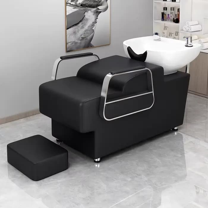 Luxe Simple élégant Nique shampooing chaise esthétique moderne shampooing chaises moderne Silla Para