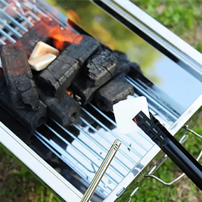 Pince à charbon bois pour Barbecue