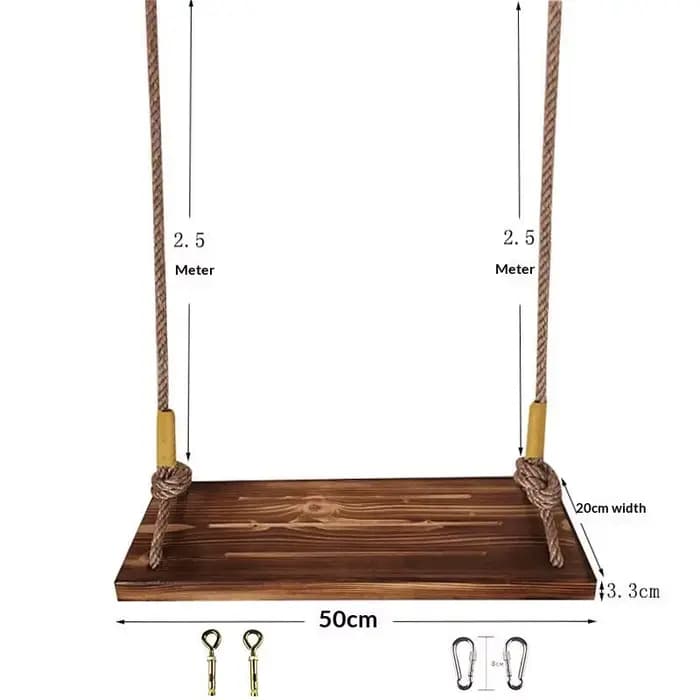 Chaise suspendue d'extérieur robuste