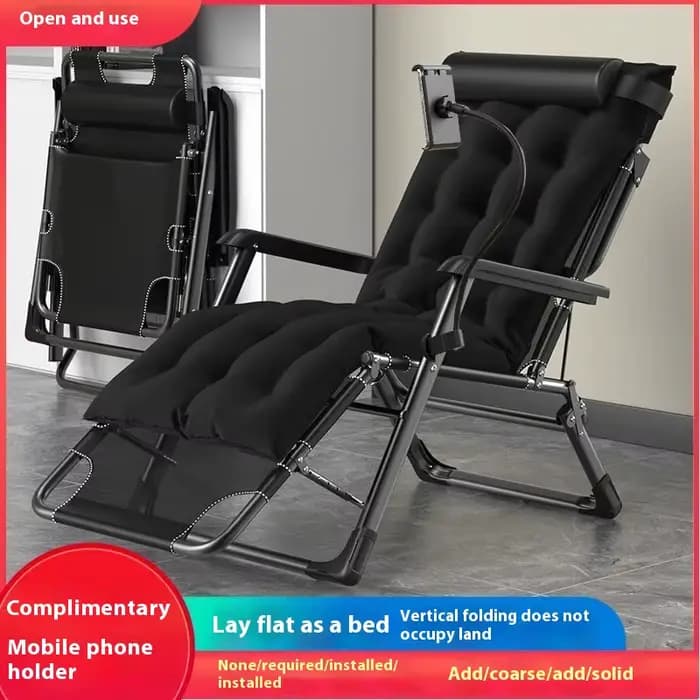 GIANXI fauteuil inclinable extérieur avec coton rembourré pelouse salon