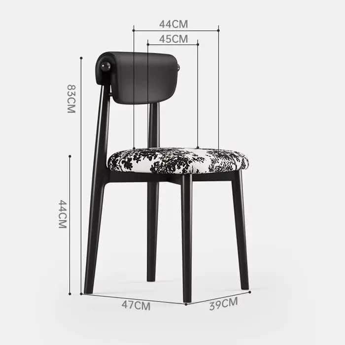Ensemble de 2 chaises de salle à manger élégantes