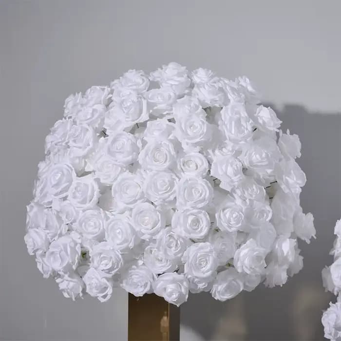 Boule de fleurs artificielles, plante de Simulation, fausse scène en T, salon, hôtel, décoration de mariage, ameublement de fête à domicile