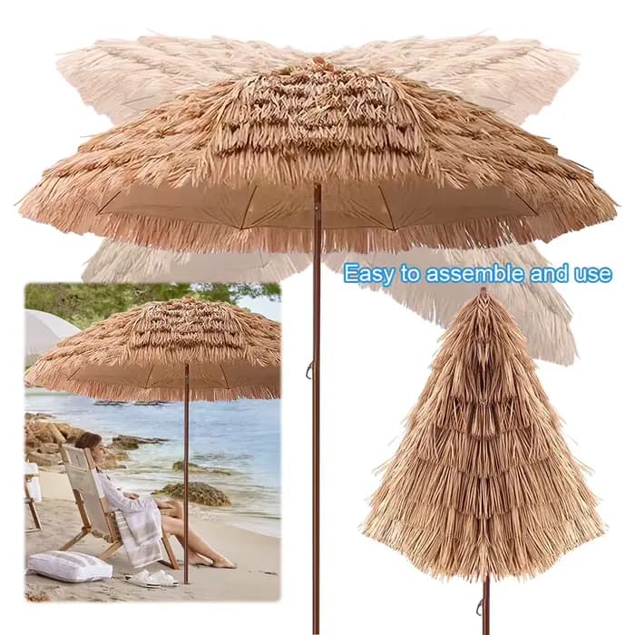 Parasol de plage à 8 nervures