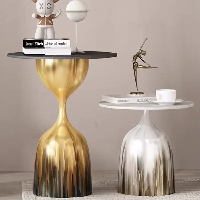 Lumière de luxe moderne Simple maison salon dalle de roche Table canapé