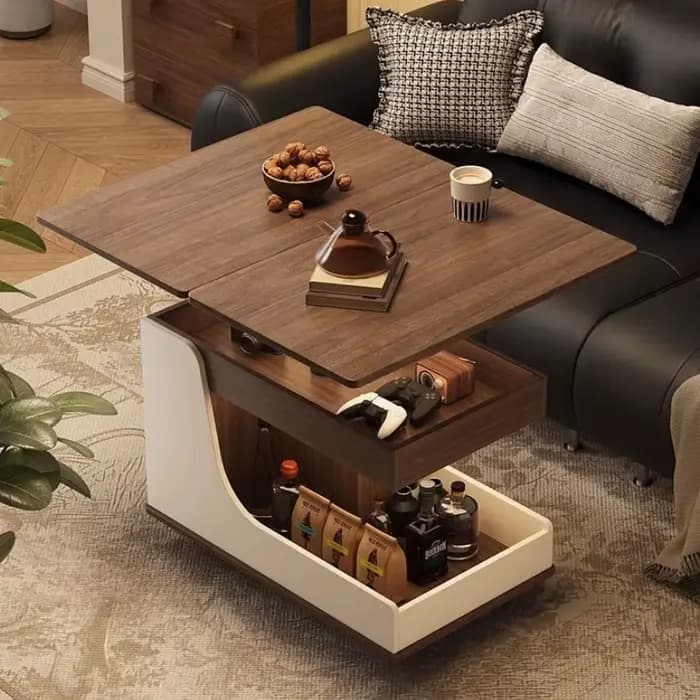 Table à manger de cuisine de jardin pieds carrés Design