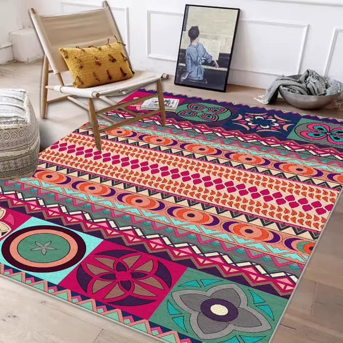 Tapis marocain pour salon, tapis de table basse, tapis de chambre à coucher de style nordique, tapis de sol Tatami pour chevet, grand tapis de 300x400cm pour bureau
