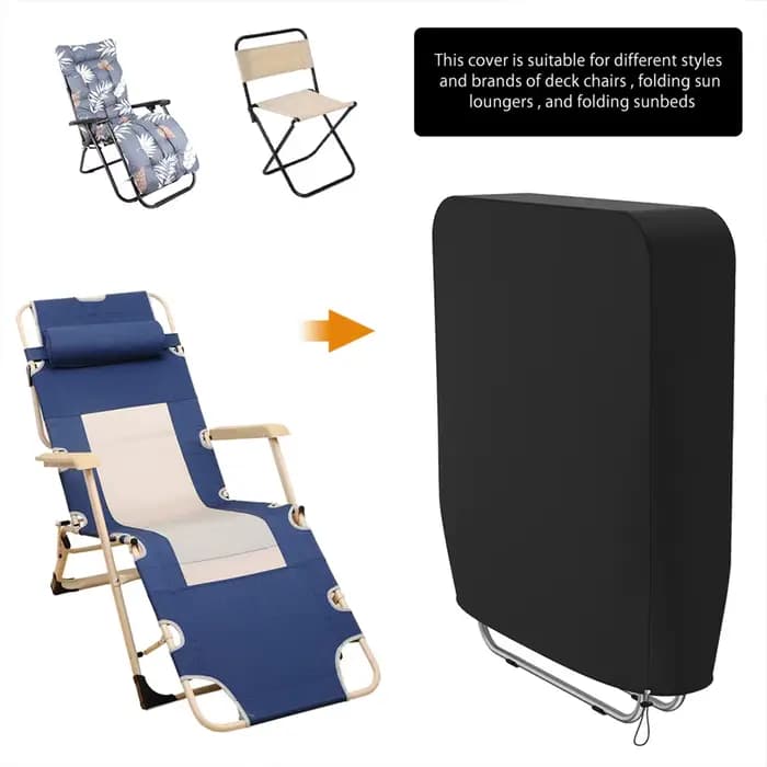 Housse de chaises pliantes pour l'extérieur