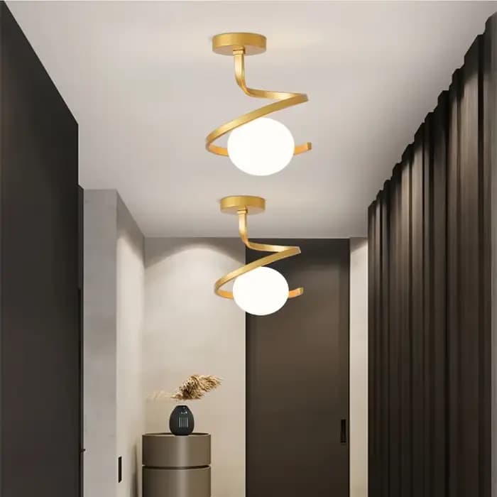 Plafonniers LED éclairage intérieur décor de chambre chambre salon Table à manger étude vestiaire couloir plafonnier nordique