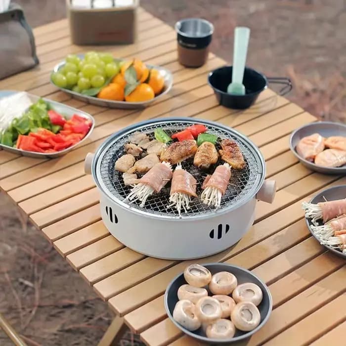Barbecue portable en acier inoxydable