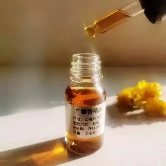 Huile essentielle de patchoumovie indien, matière première végétale naturelle, pour usage domestique, intérieur, sachet, pendentif de voiture, élimination des odeurs, huile parfumée, 10ml