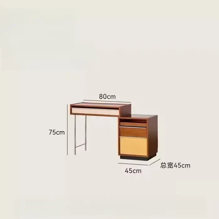 Coiffeuse industrielle pour femmes, chambre à coucher, tiroirs modernes en bois, coiffeuse, rangement De maquillage, meubles