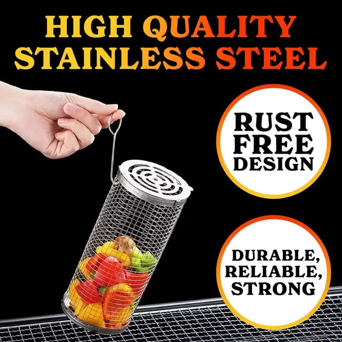 Cage de Barbecue en acier inoxydable