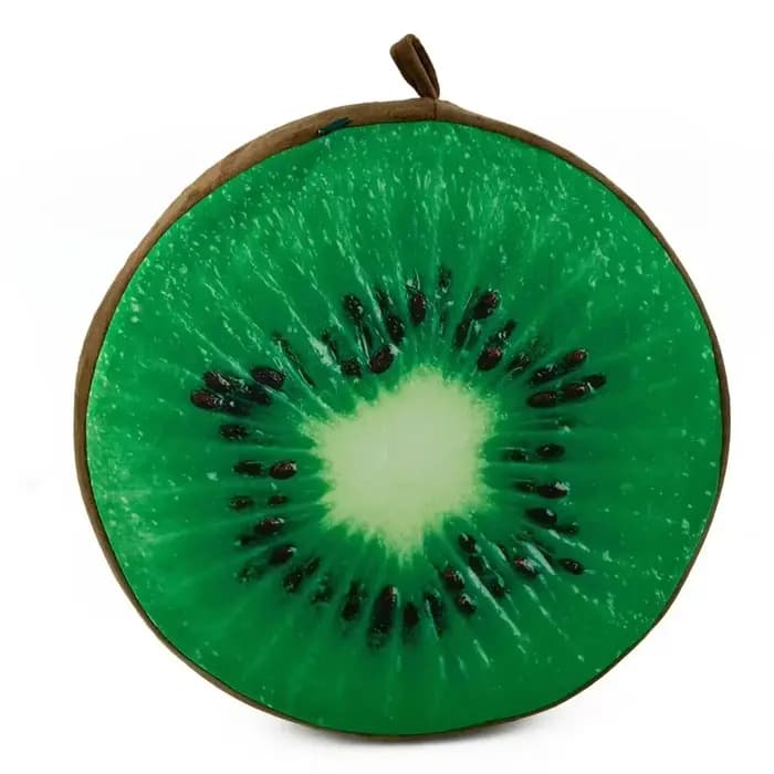 Coussin de siège rond en forme de Fruit