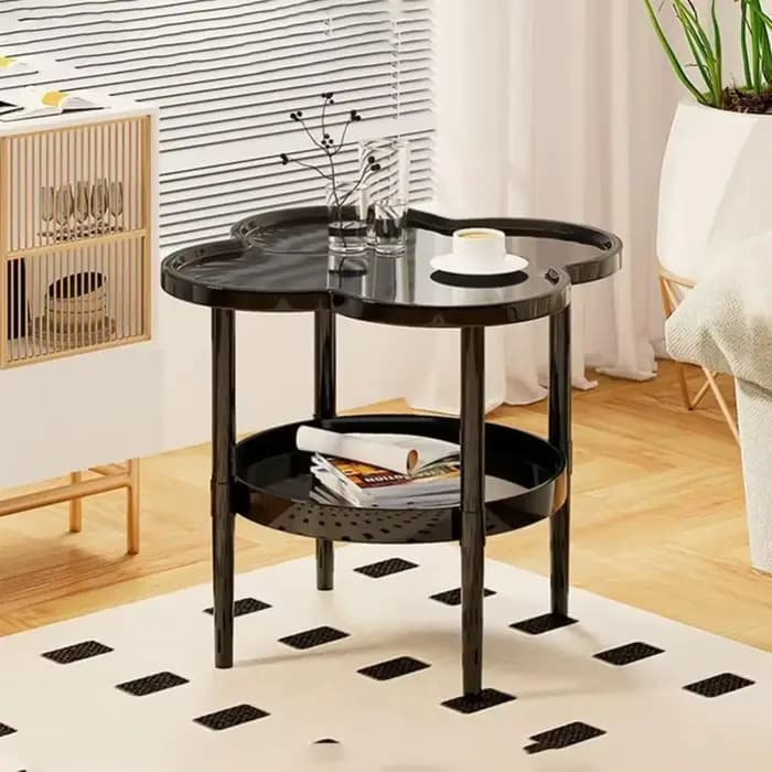 1 pièce Table d'appoint de canapé à quatre feuilles de trèfle