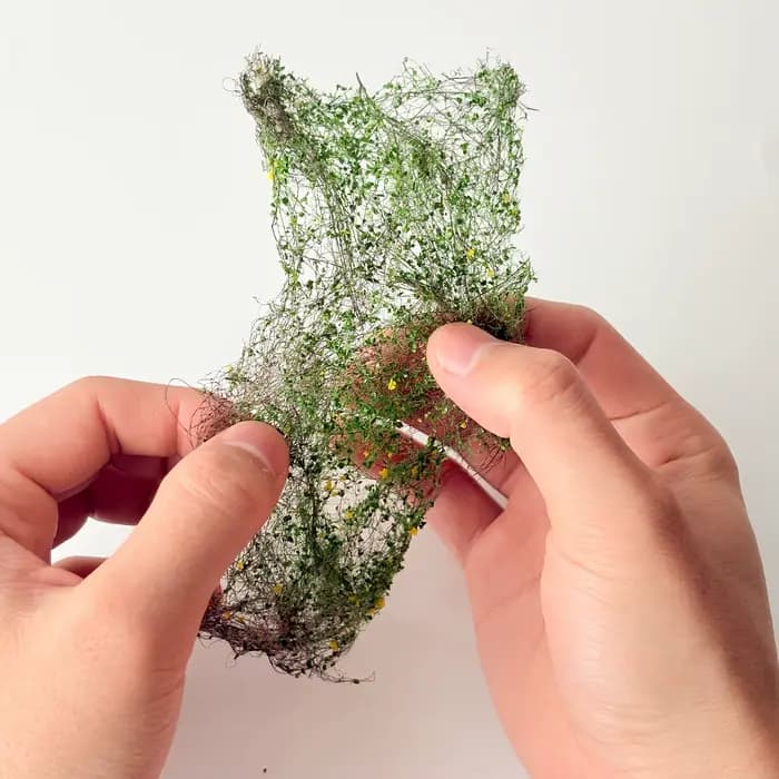 1 Pack de Vigne Artificielle, Vigne Miniature de Vegetation Statique pour Modèles Réduits de Chemins de Fer, Paysages Ferroviaires, Bases Miniatures et Dioramas