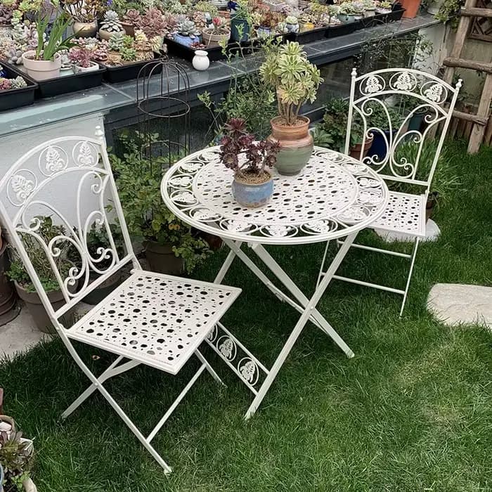Chaises de jardin pliantes d'extérieur