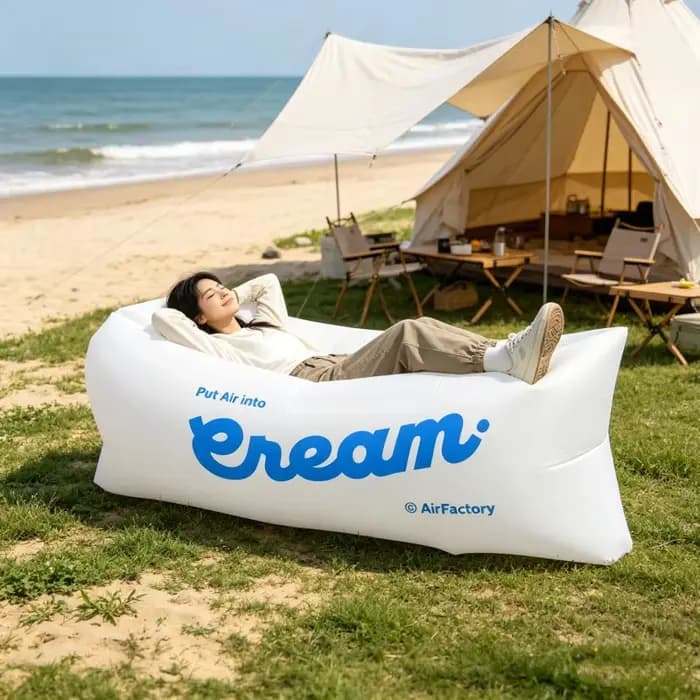 Fauteuil gonflable, canapé gonflable de camping