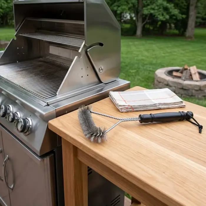 Brosse de nettoyage pour barbecue