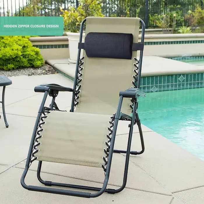 Coussin de chaise longue de jardin