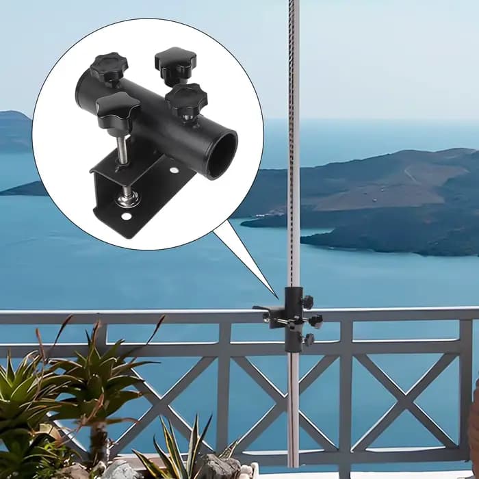 Support de parasol pour balcon