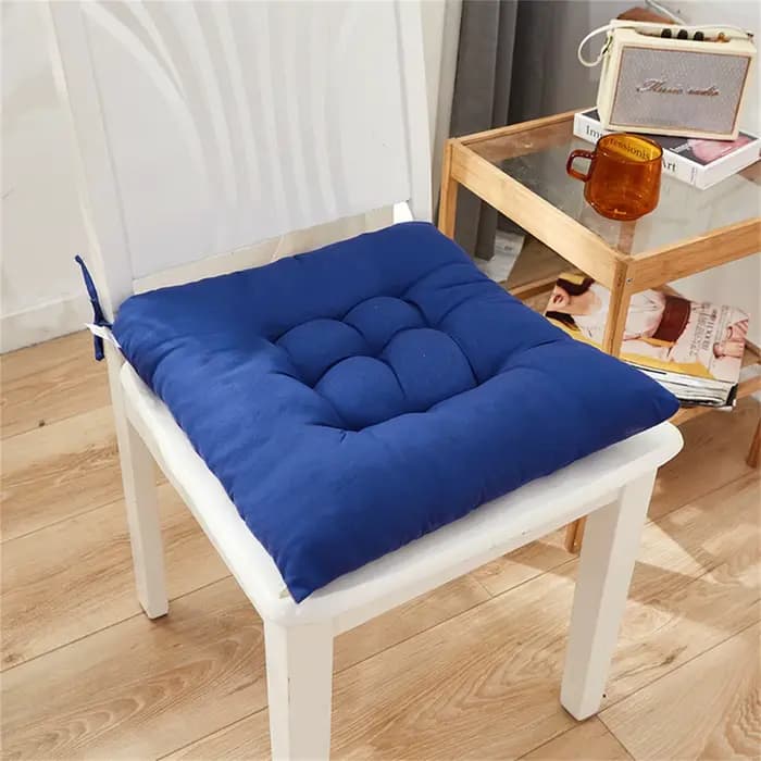 Coussin de siège souple pour chaise carrée