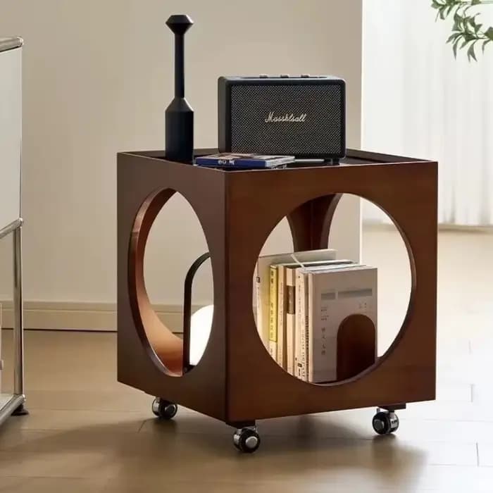 Table d'appoint de canapé minimaliste vintage