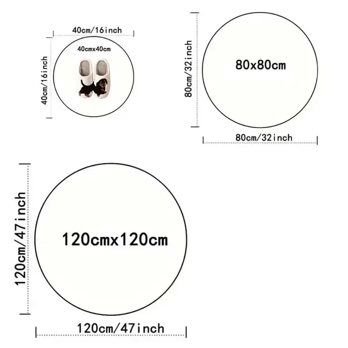 Tapis rond de style vintage avec tapis floral traditionnel, antidérapant, lavable en machine, pour salon, chambre à coucher, espaces extérieurs