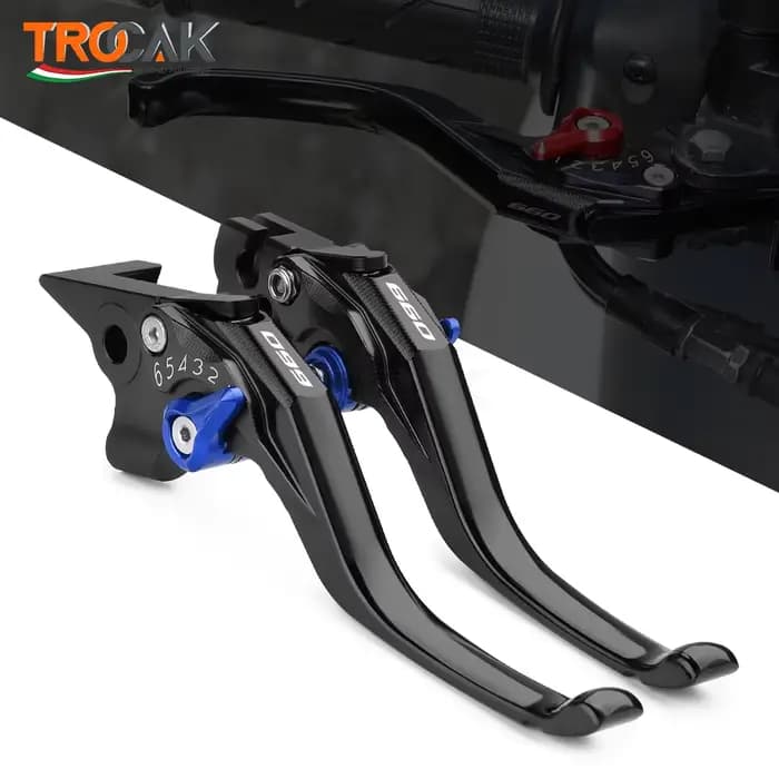Accessoires pour moto Aprilia RS660 Tuono 660 2020 2021-2024, leviers de frein et d'embrayage courts CNC de haute qualité