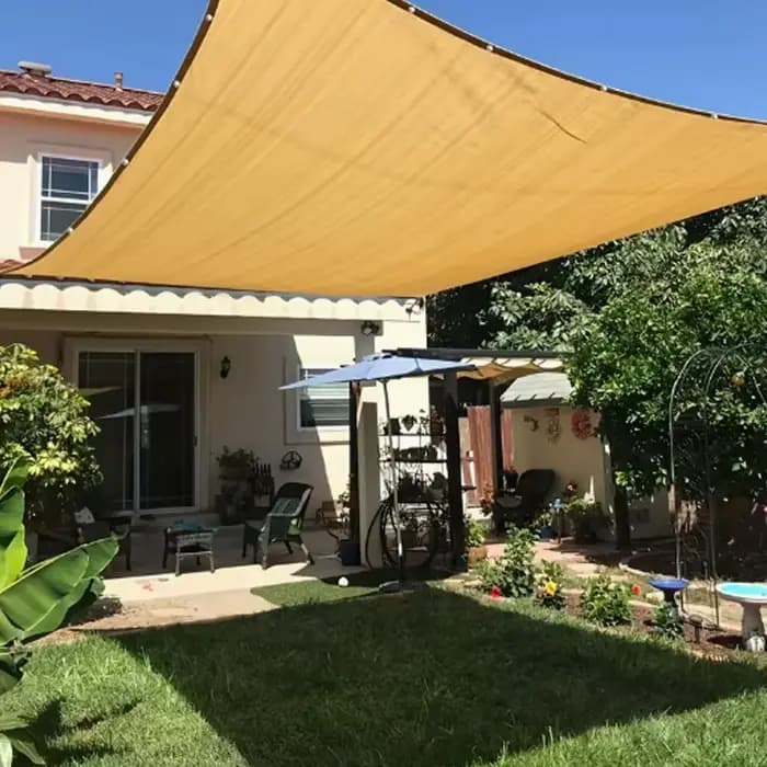 Pare-soleil en tissu Beige