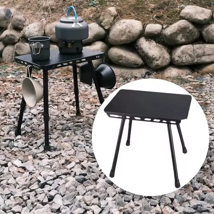 Table et chaise d'extérieur à double usage