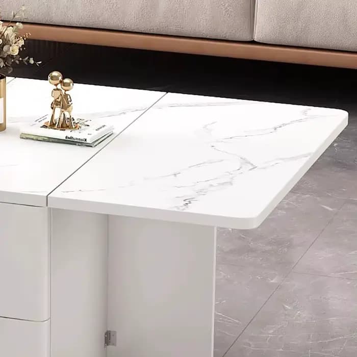 Table basse pliante italienne avec rangement