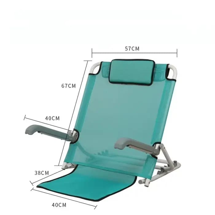 Chaise longue de plage pliante