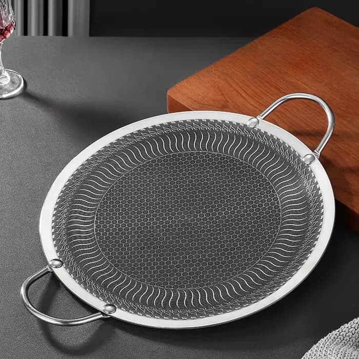 Plaque de barbecue en acier inoxydable pour la maison et l'extérieur