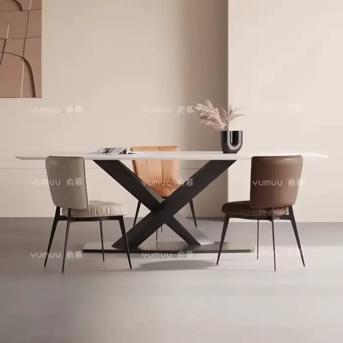 Chaises de salon minimalistes confortables