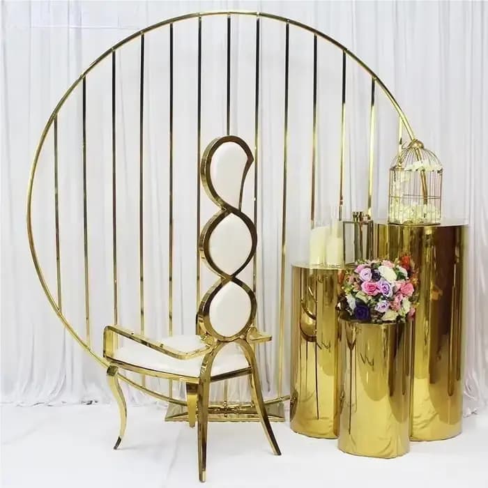 Chaise Chiavari royale pour fête de mariage