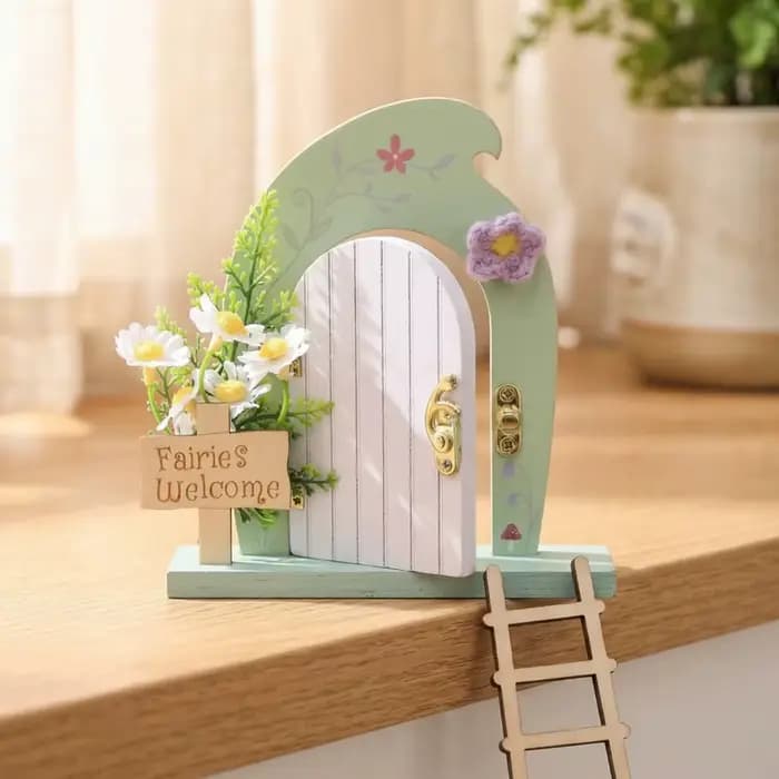 Ensemble de décoration de porte de jardin féerique