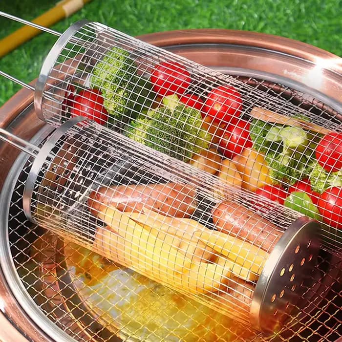 Cages de Barbecue en acier inoxydable