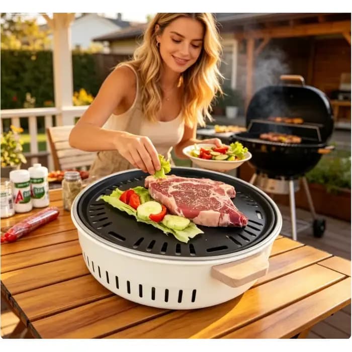 Ensemble complet de barbecue familial